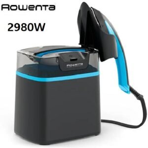 1 (10) Rowenta Centrale Vapeur /Défoisseur Cube Compact 2EN1- 2980 W-1L-UR1512-Noir