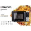Kenwood Four à micro-ondes KENWOOD 30L avec gril,900 W MWM31.000BK Noir/Argent