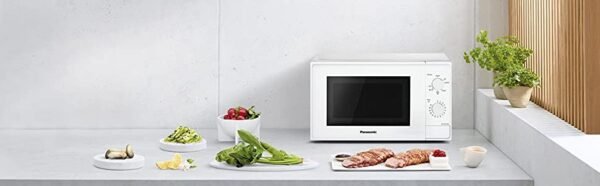Panasonic Four Micro-Ondes Nn-K10Jwmepg Gril Compact, 20 L, Blanc