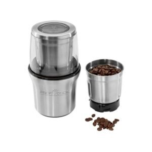 1 (1) Proficook 2 En 1 - A Café Et Fonction Broyeur - 200 Watts - Couleur Gris