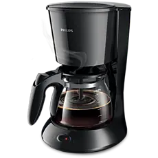 Cafetière Philips Avec Verseuse en verre noire 1080W 1,2L – HD7461/23
