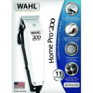 1 (9) Wahl Tondeuse À Cheveux Home Pro 200- 11 Pièces - Blanc