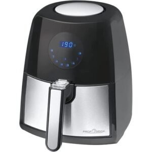 Proficook Friteuse À Air Chaud - Digital 2,5L -1500W -1147- Noir/Argent