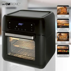 FRITEUSE-FR Clatronic Four Et Friteuse Sans Huile 4 En1 Multifonction Fr 3747