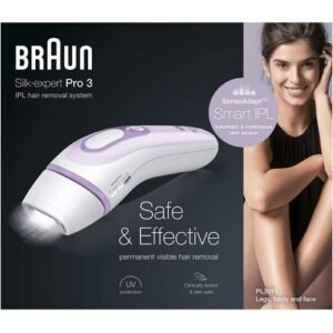 Braun Silk-Expert Pro 3 Pl3011 Ipl 2 Accessoires: Rasoir Venus Et Pochette Premium
