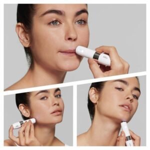 Braun Mini Rasoir Visage Fs1000 Avec Voyant Lumineux -Blanc