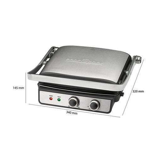 Proficook panineuse PC-KG 1029 Stainless