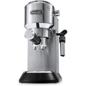 1 (1) Delonghi Machine à Cafe Expresso Delonghi Dedica Caféière - INOX