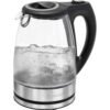 Bomann Bouilloire Electrique En Verre 1,7 L 2200W - Wks 6032 G Cb Blanc/Inox