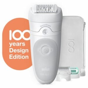 1 (7) Braun Épilateur Wet & Dry Silk-épil 5 MBSES5, Design Edition et 5 accessoires, dont une tête de rasoir
