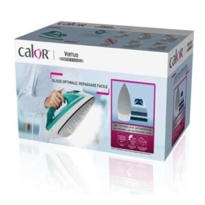 Calor Fer à repasser vapeur Calor Virtuo ,1800 W, Débit vapeur 24 g/min FV1710
