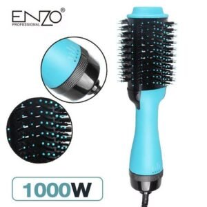Brosse soufflante ENZO Keratin Hot Air Brush EN-4118 bleu