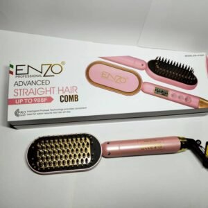 Brosse lissante chauffante ENZO ADVANCED STRAIGHT HAIR COMB