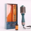 Brosse soufflante ENZO One-Step Pro Blowout Styler 24K GOLD avec huile de MOLUOGEY pour cheveux