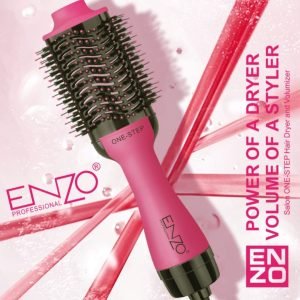 Brosse soufflante ENZO ONE-STEP Dry and Volume TikTok Edition EN-4115A