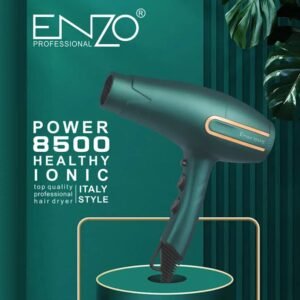 Sèche cheveux ENZO amazon POWER 8500 Healthy Ionic EN-6009 vert foncé