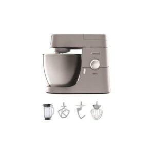 1 (3) Kenwood Chef XL Robot PETRIN 1200W 4EN1- Argent
