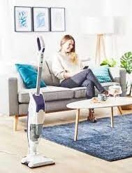 download (38) Rowenta balai ASPIRATEUR VAPEUR 2EN1- 1500W - BLANC/VIOLET RY7731WH