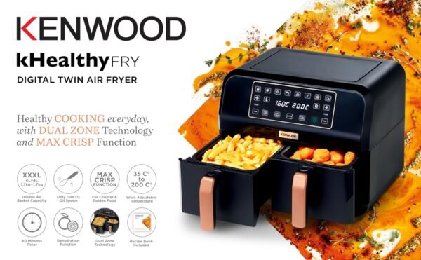 KENWOOD Friteuse numérique Twin Air fryer
