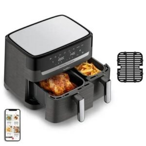 1 (19) Moulinex Friteuse sans huile Dual Easy Fry & Grill
