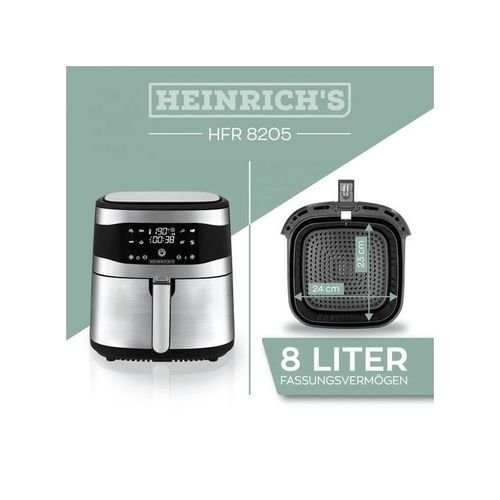 Heinrich Bauer Friteuse sans Huile  8L