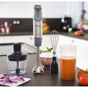 5 (4) Mixeur Plongeur Moulinex Quickchef 3-en-1 1000W : La performance sans effort