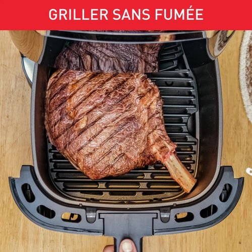 5 (5) Friteuse sans huile Moulinex Easy Fry & Grill XXL : Doublez le plaisir, divisez les calories !