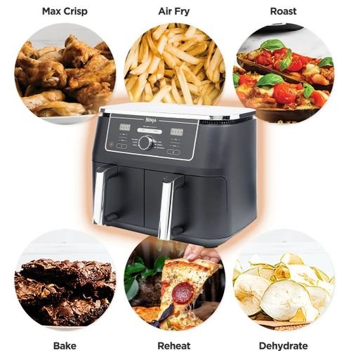 5 (6) Ninja Friteuse A AIR Sans Huile NINJA FOODI MAX 9.5l