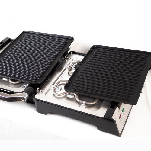 Kitchef Panineuse Et Plaque De Grill Détachable 2000w