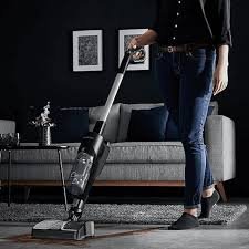 Rowenta Aspirateur balai LAVEUR 2EN1 SANS FIL X-COMBO GZ3039WO-60MIN AUTONOMIE- 215W