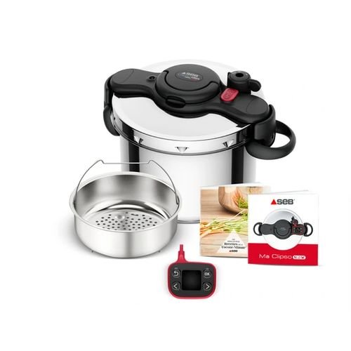 Seb Cocotte Minute - Clipso Now - 9L + MINUTEUR INTELLIGENT INDUCTION - P4904950
