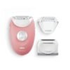 Braun Épilateur Silk-Épil 3 Se3-440 + 3 Accessoires - Rose Flamant/Blanc