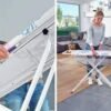 download (1) LEIFHEIT Classic S Basic Table à repasser petite 110x30cm LTR72576