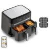 1 (19) Moulinex Friteuse sans huile Dual Easy Fry & Grill