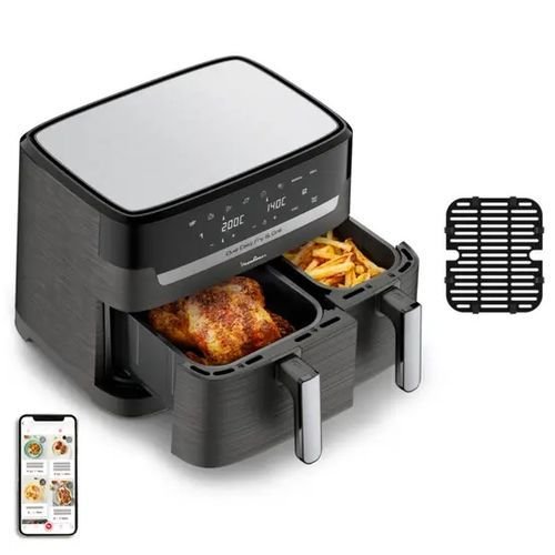 1 (19) Moulinex Friteuse sans huile Dual Easy Fry & Grill
