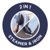 Défroisseur et Fer à Repasser Steam Genie 2 en 1 (1700W)