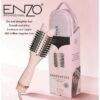 Enzo PROFESSIONAL Brosse Soufflante à air chaud Rotative pour tout type de cheveux