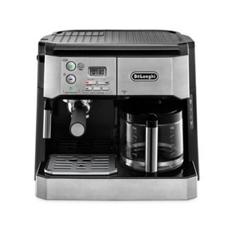 Combine Expreo et Cafetiere Filtre Delonghi BCO 431 S 1750 W Noir et Argent (1)
