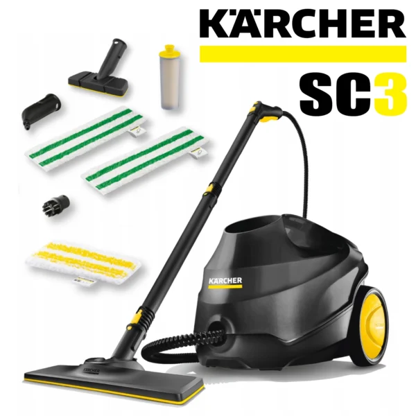 Nettoyeur Vapeur Kärcher SC 3 EasyFix GF (Noir - 1900W)
