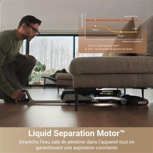 drem h14 pro Dreame H14 Pro : L'aspirateur laveur intelligent qui va là où les autres échouent