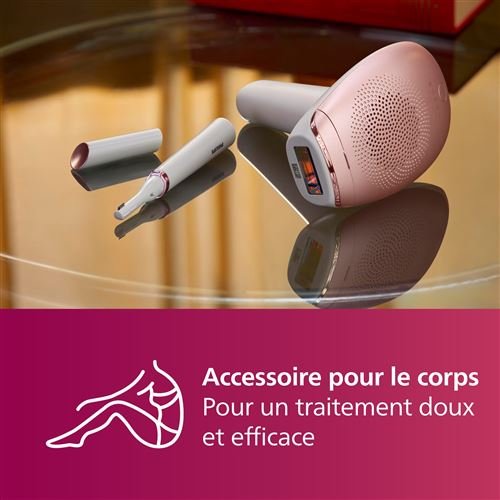 Épilateur à lumière pulsée Philips Conçu pour durer, 250 000 flashs