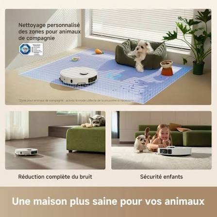 Robot Aspirateur Laveur Dreame L10s Ultra Gen 3 Kit avec PowerDock