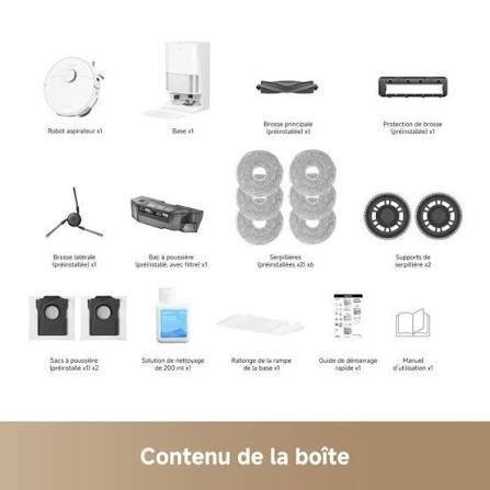 Robot Aspirateur Laveur Dreame L10s Ultra Gen 3 Kit avec PowerDock