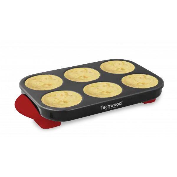 Mini crepes pancakes