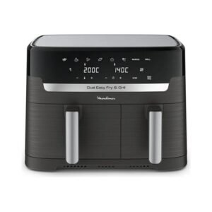 Moulinex friteuse sans huile 2 tiroirs friteuse a air et gril 8 programmes air fryer dual easy fry grill ez905b20 13400751430 L