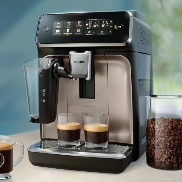 Philips 3300 series fully automatic espresso machine with 2 o
