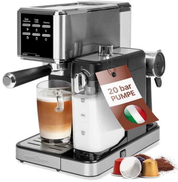 Profi cook machine a expresso pc es ka 1266