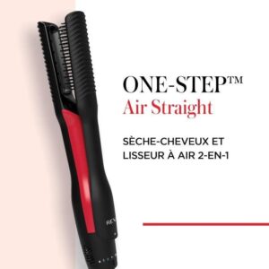 Seche cheveux et lisseur en 1 seul appareil revl
